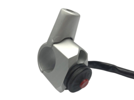 Motor stop knop / Spiegelmontage CNC Aluminium