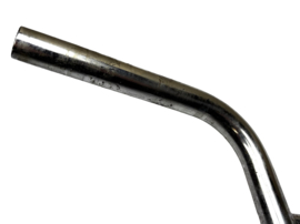 Stuur met spijl chroom 22mm universeel