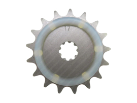 Front sprocket 17 Teeth with Rubber damper Tomos 2L / 3L / Puch Maxi / MV / VS / DS / Monza / Etc