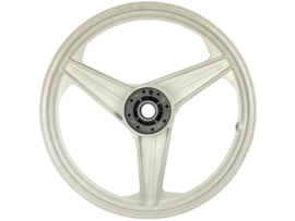 Wheel Front side 16 Inch Powdercoated White 16 x 1.35 Puch Z-One / Manet / Korado