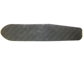 Rubber Footboard Black Left Puch DS50 / DS60 / Alabama / Etc