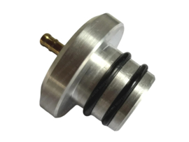 Tankdop met Ontluchting Rond - Aluminium 30mm Puch Maxi