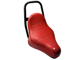 Saddle Chopper Red / Black Bracket Puch Maxi