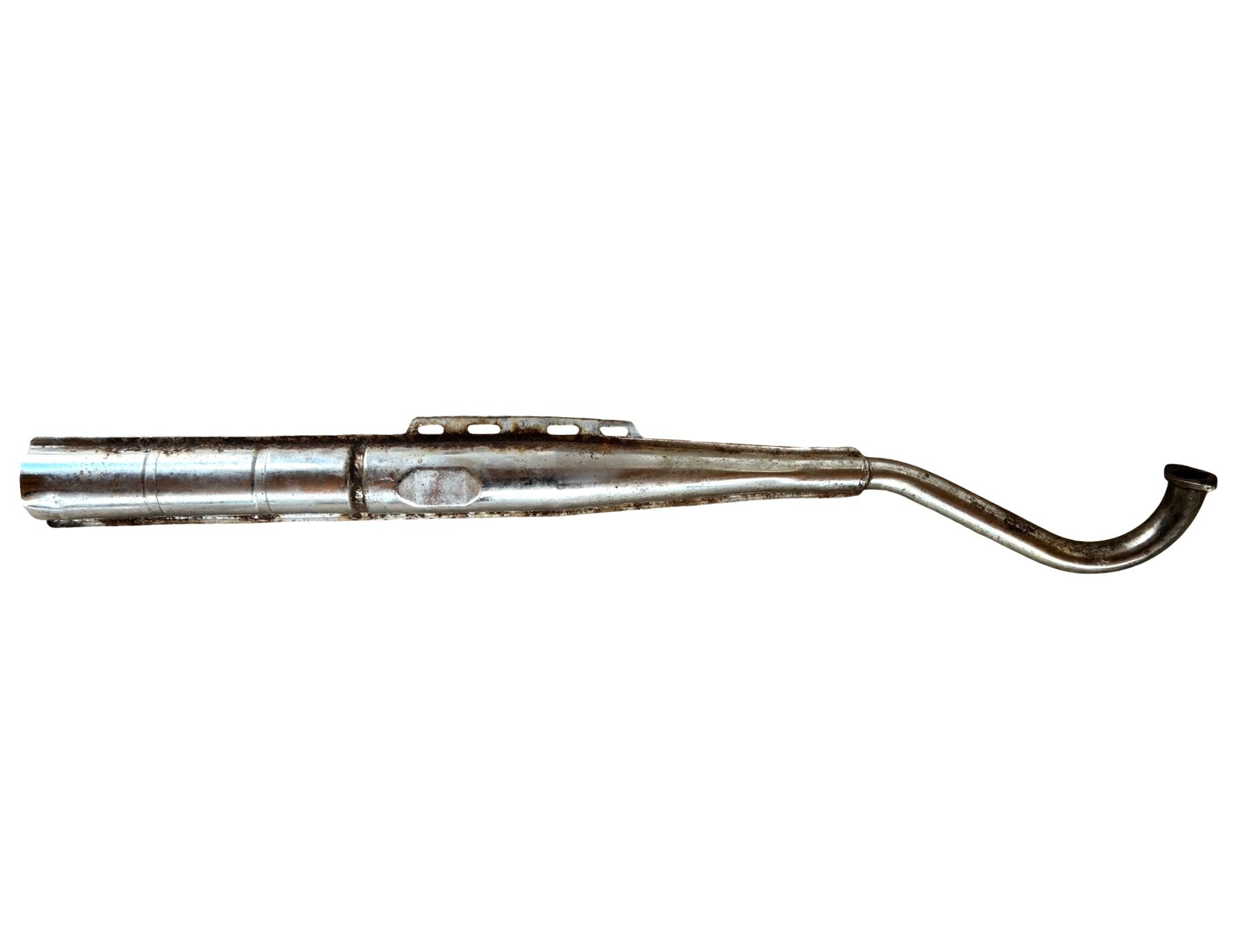 Auspuff Tecno Chrom wie Original 28mm Puch Maxi
