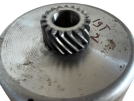 Clutch bell Push-start / Pedal-start original 19 Teeth Puch e50