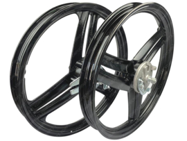 Wheel set 17 Inch 1.60 Black Model as Grimeca Puch Maxi