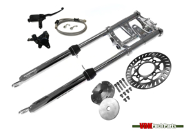 VDM Disc brake kit (Complete kit with EBR front fork long 65cm Chrome)