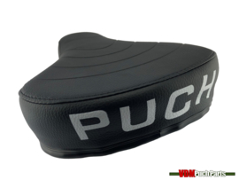 Puch saddle thin version black (PUCH print big)