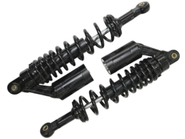 Shock absorber set Sport Adjustable Black - Black 360mm Universal / Puch Maxi