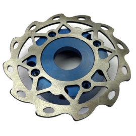 Brake Disc Set Rear Side Blue