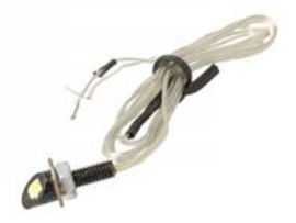 Led Lamp Zwart 12 Volt 6mm - M3 Universeel