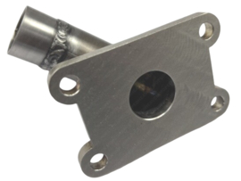 Plaatje Spruitstuk Inlaat 28mm 74cc Gilardoni / Italkit Cilinder VDMRacing! Puch Maxi