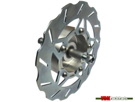 VDMRacing Disc brake kit complete with EBR front fork hydraulic short 61.5cm