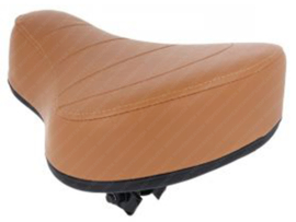 Saddle Low model without print Vintage Caramel Brown Puch Maxi