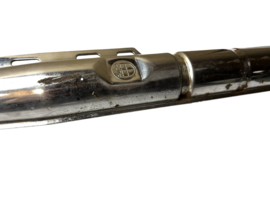 Auspuff Chrom 28mm Puch Maxi