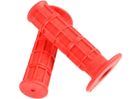 Handle grips set 22mm - 24mm 115mm Red Cross model Universal