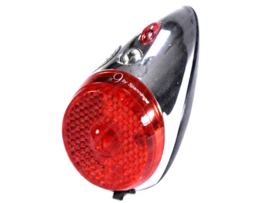 Taillight Chrome LED Retro Spanninga Universal