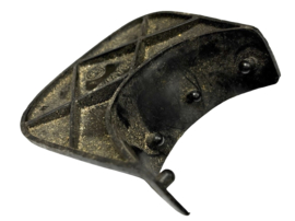 Spatlap Voorspatbord Rond Zwart Origineel! Puch Maxi S