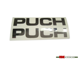 Tank sticker set Puch (Chroom)