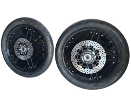 17 Inch Velgen set Custom! Race Compleet Puch Maxi