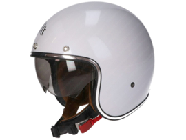 Helm Jet MT Le Mans 2 SV Weiß