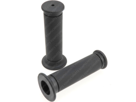 Handle grip set 22mm - 24mm 125mm Black Ribble Universal