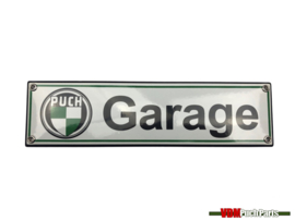 Schild Puch Garage (30X8cm)