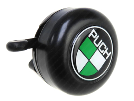 Klingel Puch Logo Dome Aufkleber (Schwarz)