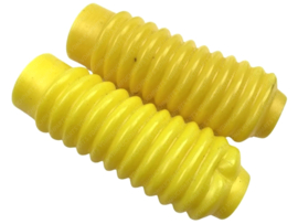 Harmonika stof rubber set 120mm voorvork Geel Fast Arrow Puch Maxi