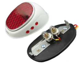 Taillight Classic Luxury White Puch DS / MS / MV / VS / Maxi S / N