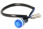 Controlelampje Blauw 18mm - 12 Volt Universeel