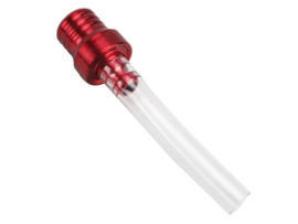 Ontluchting slang / ventiel 6mm Rood Universeel