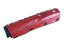 Stuurrol rood druk knoopjes Puch Maxi