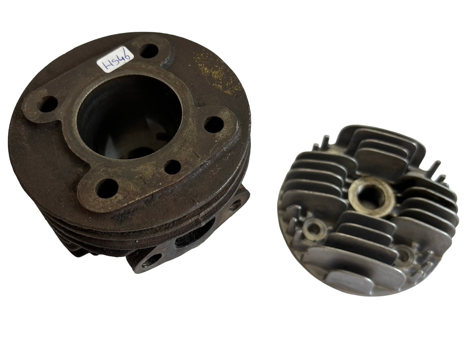 Zylinder +Zylinderkopf 50ccm (38mm) Tomos 2L / 3L / Puch MV / VS / MS / Etc
