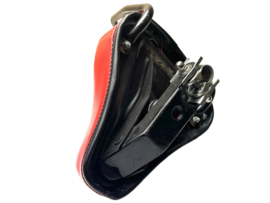 Saddle Chopper Red / Black Bracket Puch Maxi