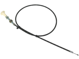 Kabel Choke Zwart met Witte Knop Origineel! Tomos / Puch 2 / 3 Versnellingen