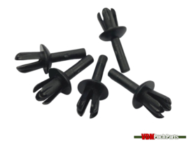 Click fasteners 6.2mm plastic nylon