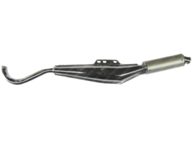 Exhaust Bullit Chrome - Aluminium 28mm Puch Maxi