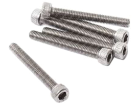 Inbusbout Voldraad RVS M6 x 50mm DIN 912