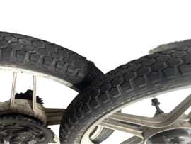 17 Inch Stervelg set wit Origineel! Puch Maxi P1