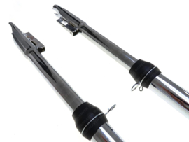 EBR Gabel Lang 65cm upside down 28mm Chrom Puch Maxi