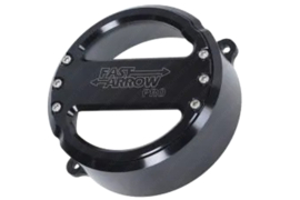 Vliegwieldeksel Fast Arrow Pro CNC Zwart Puch Maxi