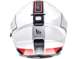 Helm Jet MT Avenue Crossroad Wit / Rood