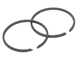 Piston ring set 60cc Cylinder 40.00mm x 2.0mm + C-Hasp 2-Pieces Tomos 2L / 3L / Puch MV / VS / MS / Etc