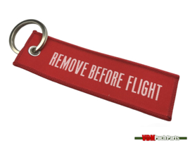 Schlüsselanhänger ”Remove Before Flight”