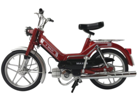 Scale model 1:10 metallic red as original Puch Maxi S