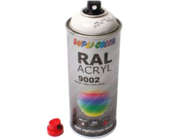 Sprühfarbe Dupli Color Grauweiß RAL 9002 400ML