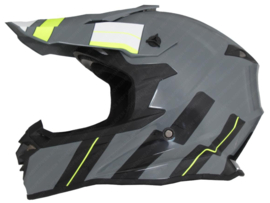 Helm Cross Retro MT Vito Tivoli Nardo Deco Grijs