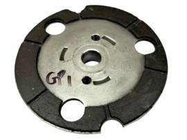 Grondplaat koppeling origineel 3 klauws aanloop Puch e50