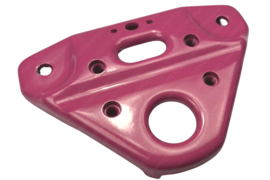 Gabelbrücke Gabel Pulverbeschichtet Rosa (RAL 4010) Original! Puch Maxi S